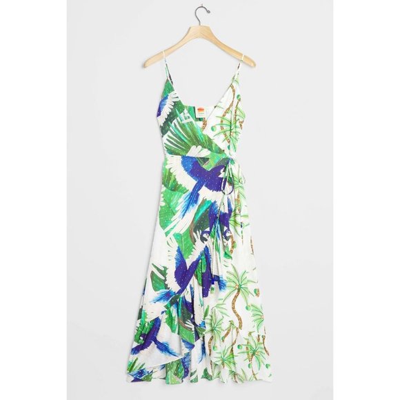 FARM Rio Dresses & Skirts - Farm Rio Sihana Wrap Maxi Dress S